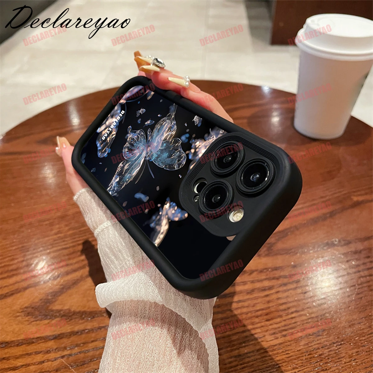 DECLAREYAO матовый легкий тонкий мягкий чехол из ТПУ для Samsung Galaxy S20 S24 S23 FE S21 S25, противоударный чехол