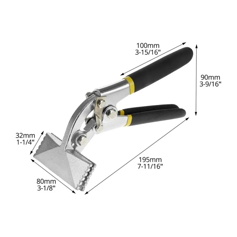 【TODAY-BUY】~@ Multi-Function Folding Pliers for Electrical Work - Chrome Vanadium Steel, Anti-Magnetic
