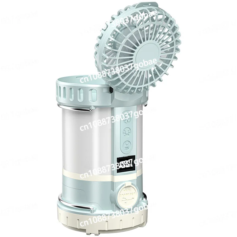 

Новый зарядный вентилятор, конский свет, многофункциональный светодиодный сильный свет, уличный кемпинг, интеллектуальный цифровой дисплей, атмосферный светильник для палатки