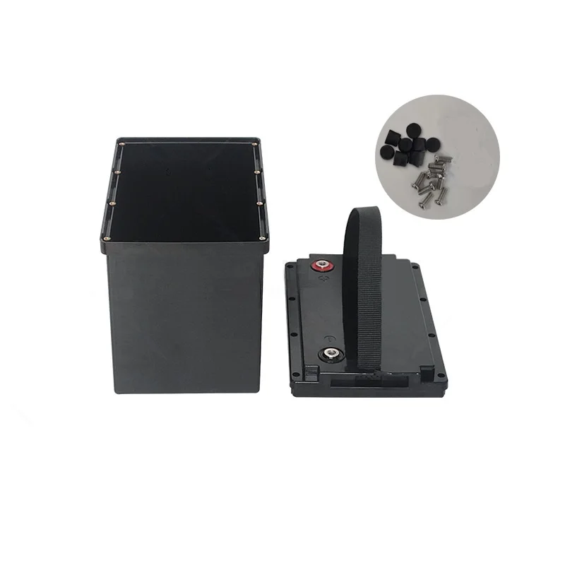 LiFePO4 pojemnik na baterie 12V wkrętak litowy obudowa na baterie obudowa wymienna do 70Ah RV Caravan Solar Storage Marine Backup UPS