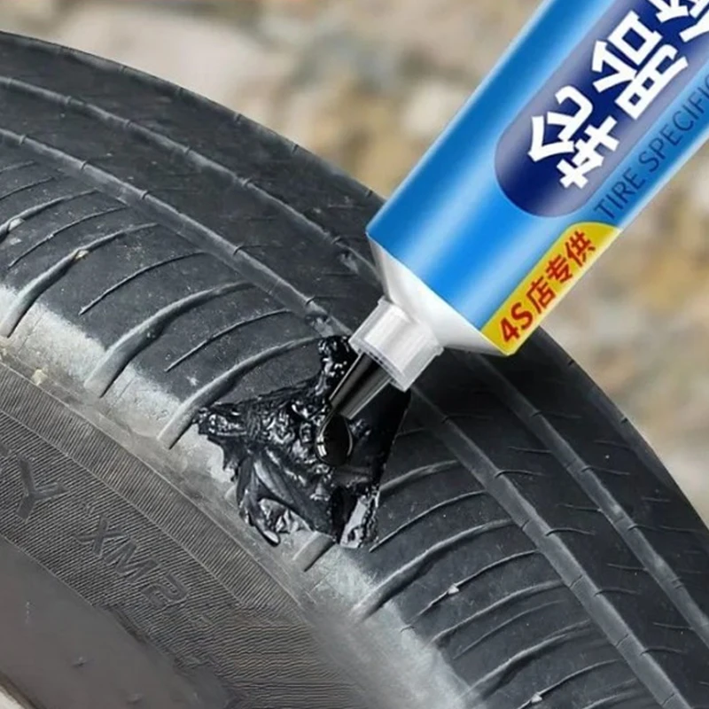 Car Motorbike Bicycle Tyre Tire Repair Sealant Liquid Rubber for Tire Repairing Glue Liquid Strong Rubber Adhesive Glue Tools