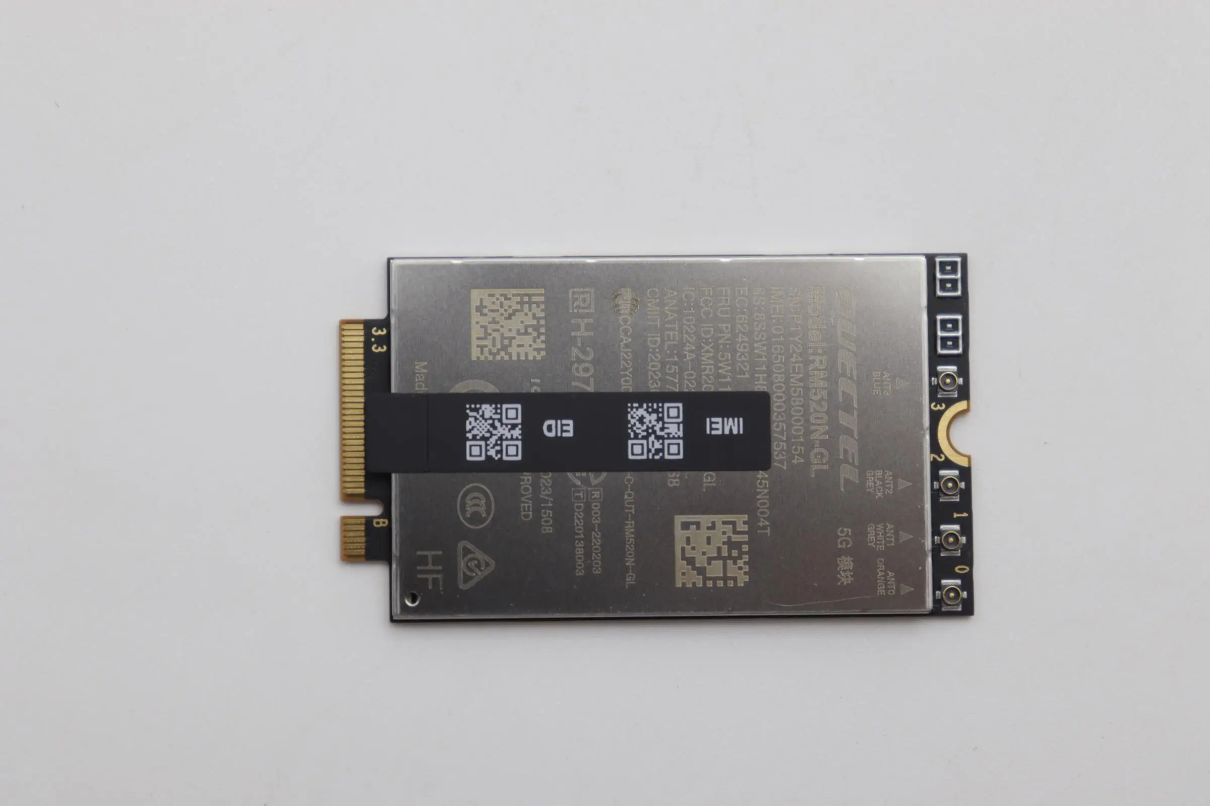 QCT RM520N-GL 5G Module WWAN Card For Thinkpad T14s Gen 5/T14s Gen 6 Laptop 5W11H85454