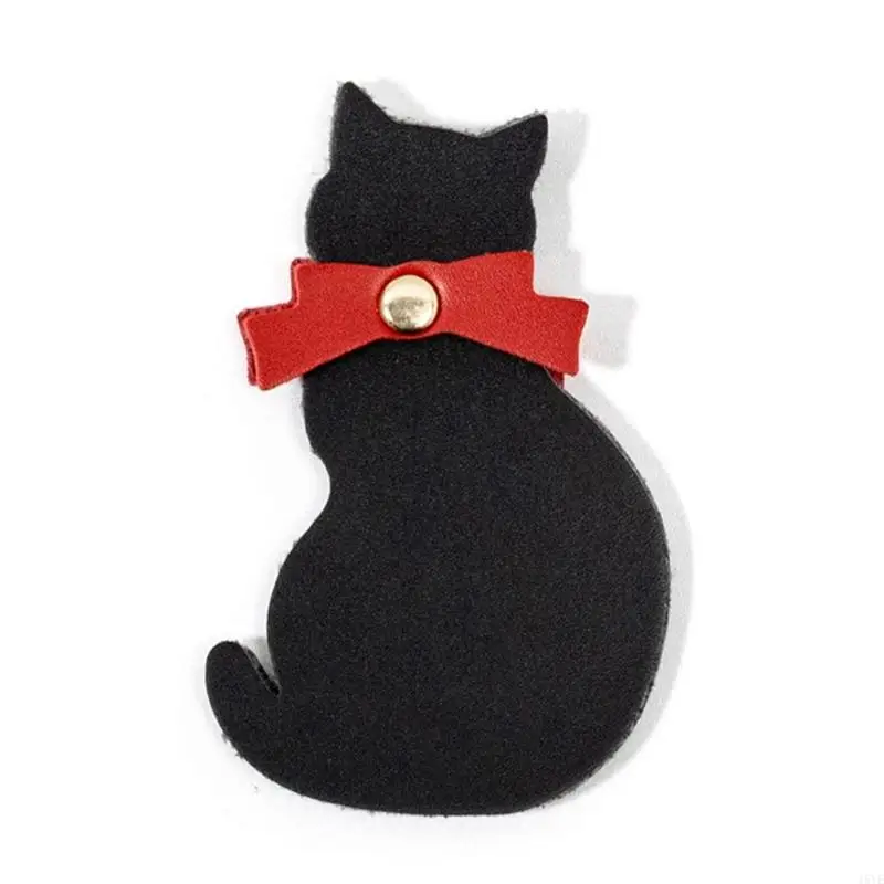 

Kitten Leather Bookmarks Leather Page Clip Book Page Marker for Teacher Book Lover Student Christmas Present