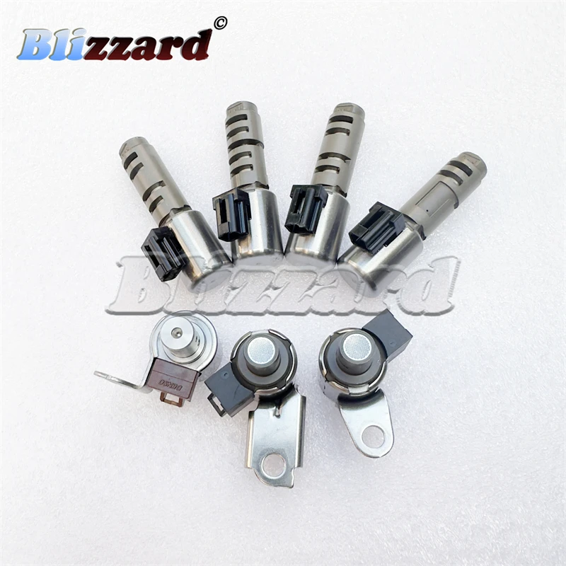 7Pcs U150 U151 U151E U250E Transmission Solenoid Valve For 2002-2014 Toyota Alphard Camry RAV4