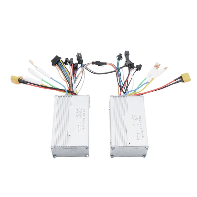 AEA7-48V 25A 1200W JP Motor CC sin escobillas Scooter eléctrico controlador de bicicleta A + B controlador de Motor de doble accionamiento