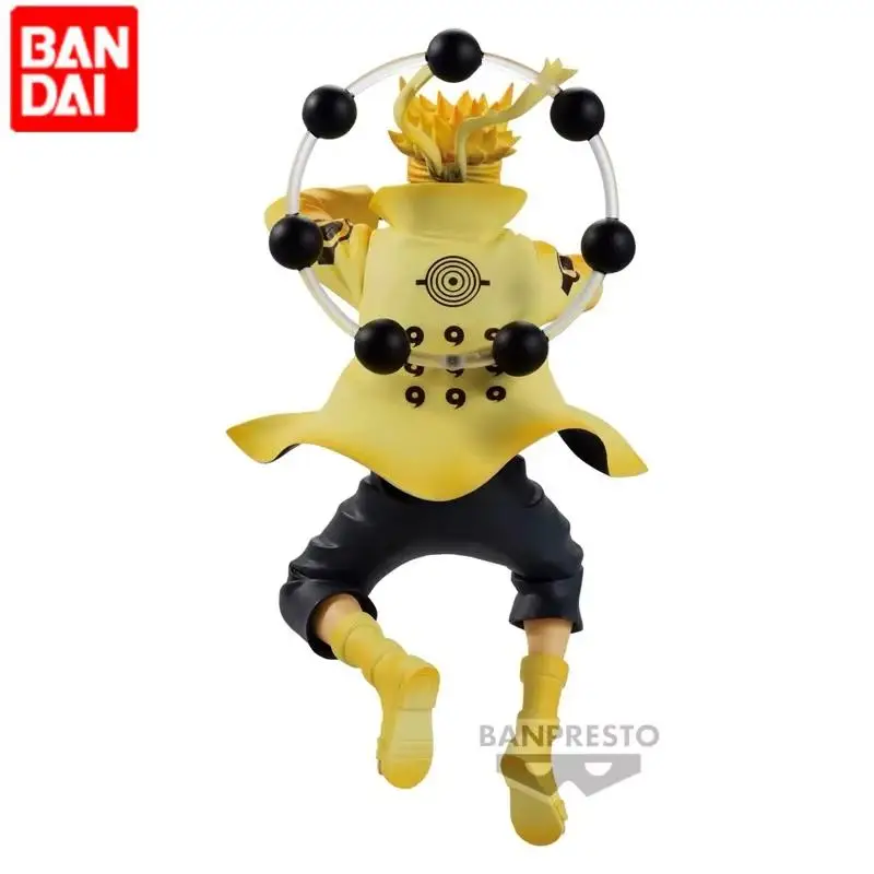 Naruto bandai banpresto shippuden vibração estrelas rikudousennin modo uzumaki modelo original pvc figura periférica brinquedo coleção