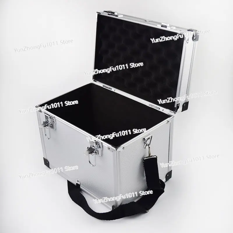 

Большой алюминиевый ящик для инструментов, портативный кейс для оборудования, инструментальный ящик, ящик для хранения инструментов, чемодан с плечевым ремнем