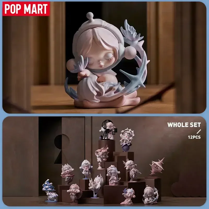 POP MART SKULLPANDA The Paradox Series Trendige Blindbox-Spielzeuge Mystery Box Überraschungs-Actionfigur Niedliches Modell Geburtstagsgeschenk