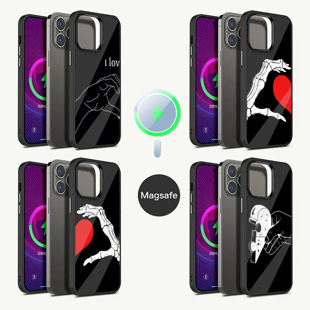 

Girls Bff Best Friends Forever Phone Case For iPhone 16,15,14,13,12,11,Pro,Max,Plus,Mini,Magsafe,Magnetic Wireless Charging Case