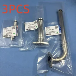 3PCS Engine Coolant Water Oil Cooler Pipe For Chevrolet Cruze Opel Astra 55353329 55353327 55353330