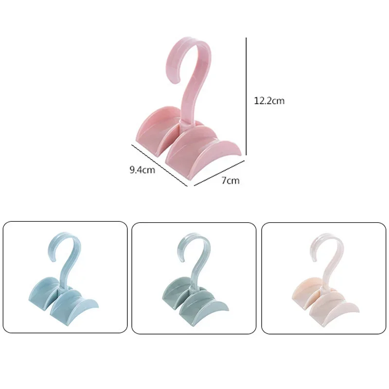 2PCS Bag hat Organizer Hanger 360-degree Rotation Bag Hooks Handbag Holder For Closet Hanging Organizer Bag Clothing Hanger