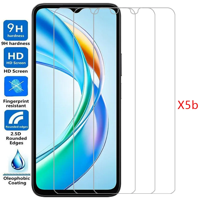 phone case for huawei honor x5b plus tempered glass on honorx5b x 5b x5 b x5bplus xb5 5xb back cover 360 x5bcase honer onor hono