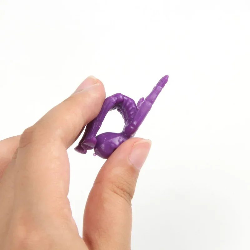 5/10PCS Teschio Bambola TPR Scheletro Zombie Giocattoli Elastico Morbido Non Tossico Bambini Giocattolo Per Bambini Alleviare Lo Stress Modello Antistress