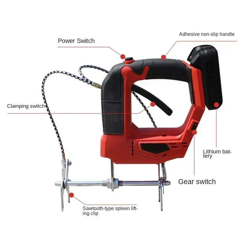 Portable Rechargeable Sweeper Beekeeping Removal Vibrator Bee  Beehive Frame   Tools