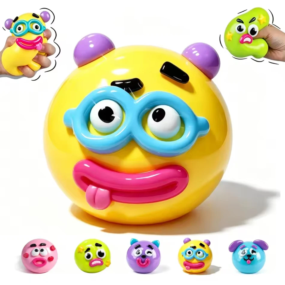 2026 NEW Smushers Squishy, Curiosities Dog Face Swap Squishy Toy, Soft Moldable Cute Slow Rise Squeeze Toy Adult Fun gifts