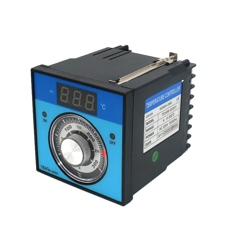 

Good Quality 96*96 Digital Industrial Knob Temperature Controller Oven Thermostat TEH96-92001 220V