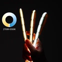5mm CCT COB LED Strip 12V 24V 3 Wire 2700~·6500K Color Temperature Dimmable CRI 90 Super Thin LED Tape Light for House Decor