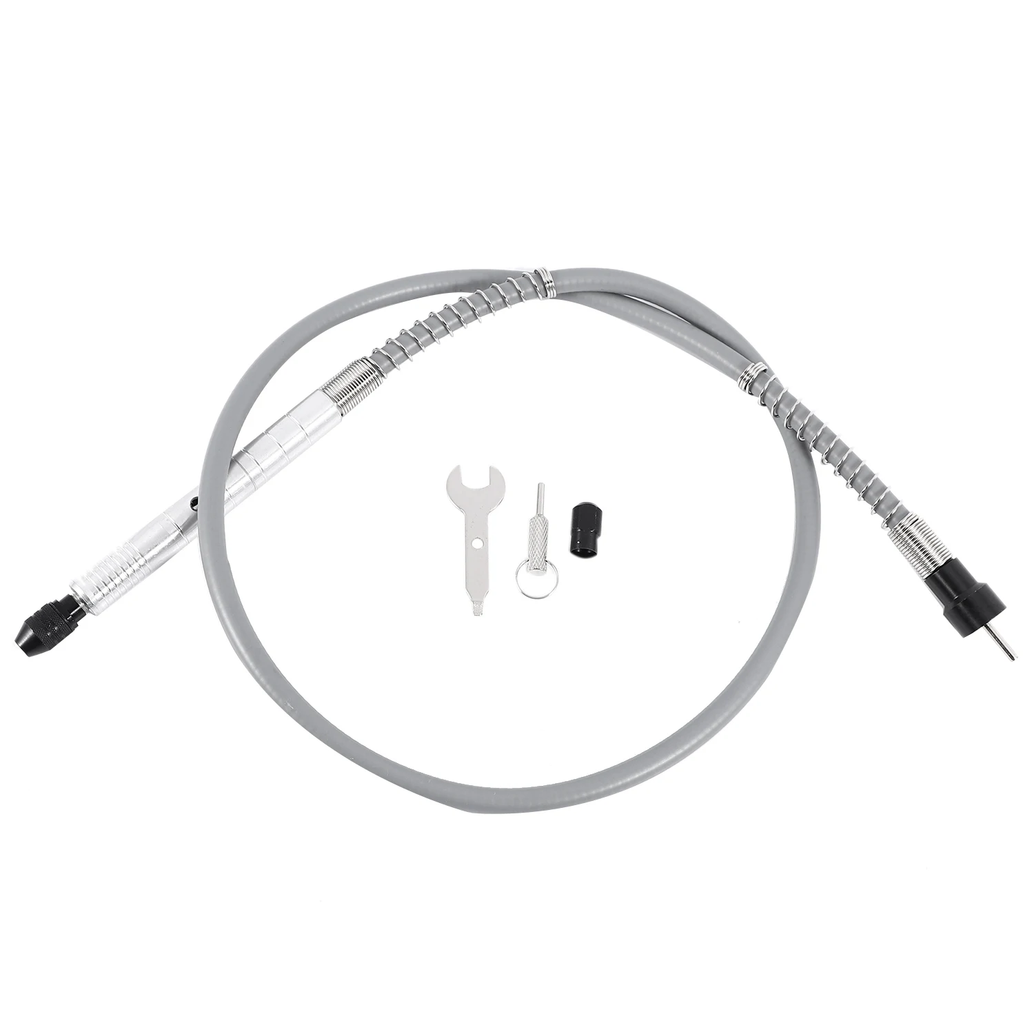 ABJI-105Cm Universal Aluminum Flexible Shaft Grinder Flex With Keyless Chuck 1/8 Connector For Dremel 3000 4000