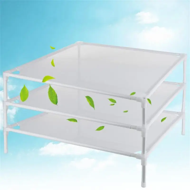 Sweater Drying Rack Flat Stackable Flat Laundry Drying Rack For Indoor And Outdoor Clothes Flower Drying Rack Mesh With Lay