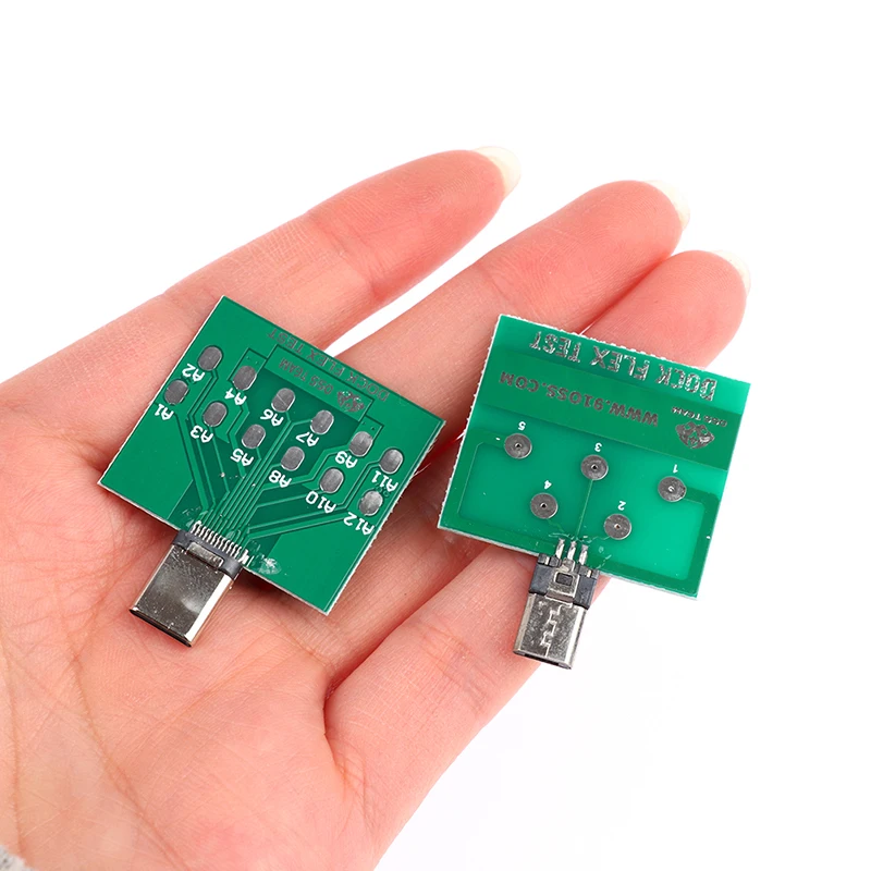 Micro USB Dock Flex Test Board für Telefon Telefon U2 Micro USB 8 Pin Typ-C Android
