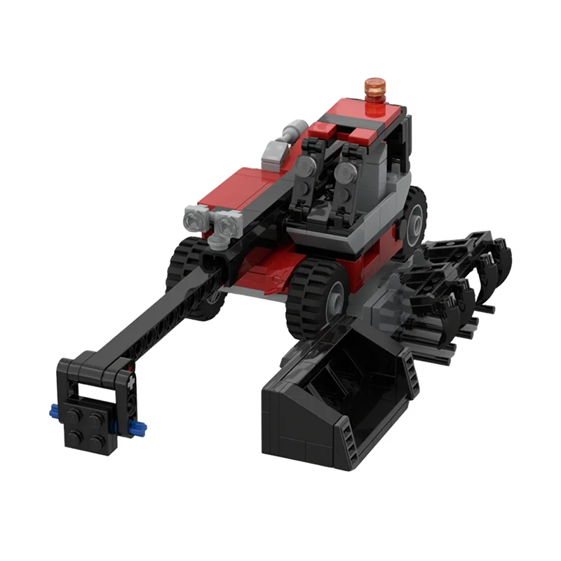 221pcs MOC Loader Manitou MLT PS City Farm Model Building Blocks Architecture Festival Gifts Assemble DIY Toy Idea Creative