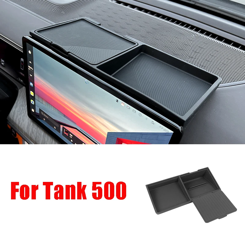 

Interior Storage Box For Great Wall Tank 500 TANK 500 Screen Rear Tissue Box Glasses Box Automotive Car Accessories