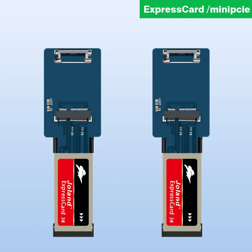 ExpressCard To Minipcie Riser Network Card Test Adapter Mini PCIExpress ExpressCard 34mm Slot Converter Card for Laptop Notebook