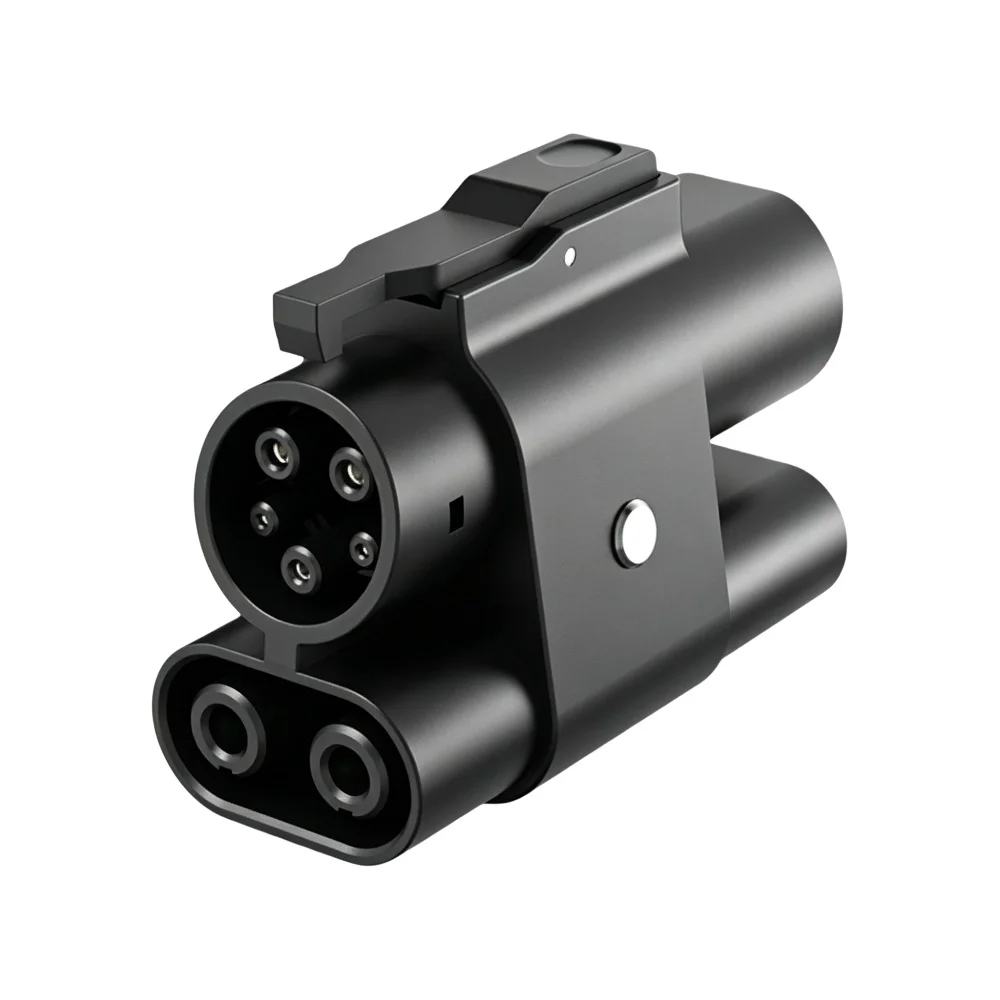 Adapter ładowania CCS2 do CCS1 DC AC EV 250A/500A 1000V DC 32A 240V AC do ładowarki pojazdów elektrycznych CCS2 do CCS1 DC+AC — 2