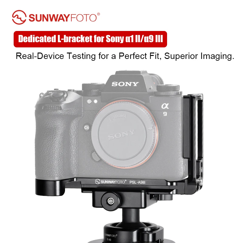 Image of SUNWAYFOTO PSL-a9III L-Halterung für SONY a9 III/a1 II Arca Swiss Schnellwechsel-L-Platte
