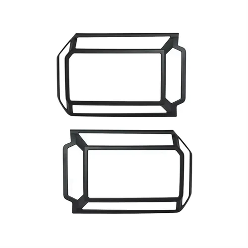 Imagen 2 del producto Luz de circulación diurna delantera de coche, marco decorativo, cubierta de faro compatible con JETOUR Traveler T2 JMK 2023-2024