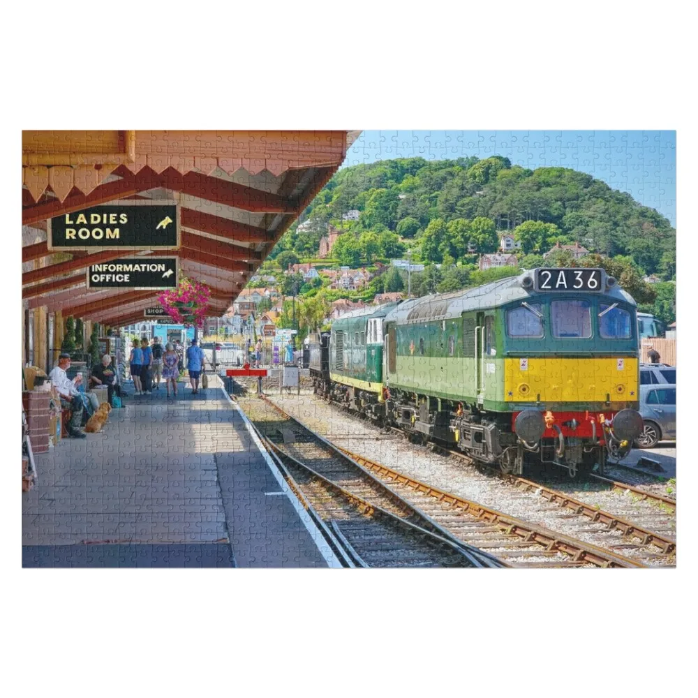 

West Somerset Railway At Minehead Jigsaw Puzzle Anime Custom Jigsaw Customized Toys For Kids Puzzle