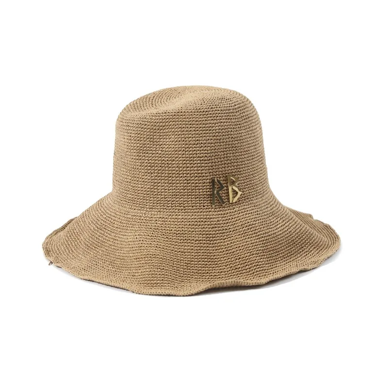 Bucket Hat Basin Cap Straw Sun Hat Outdoor Beach Visor Hat