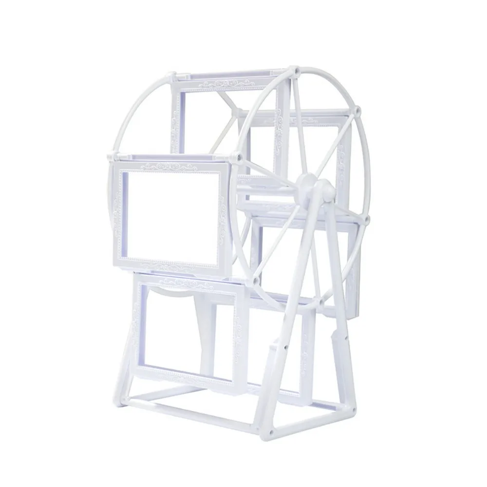 

Lightweight Rotating Windmill Photo Frame Unique Design Stable Ferris Wheel Photo Holder Simple DIY Picture Frame Bedroom