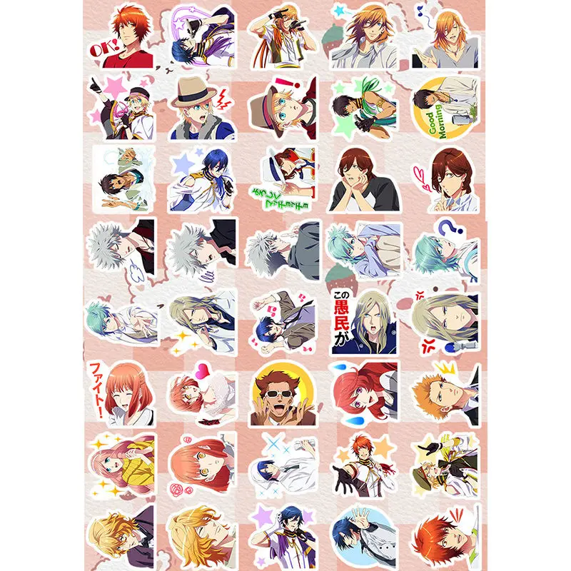 39 Uds Uta no Prince-sama 3-4cm pegatina bonita diy