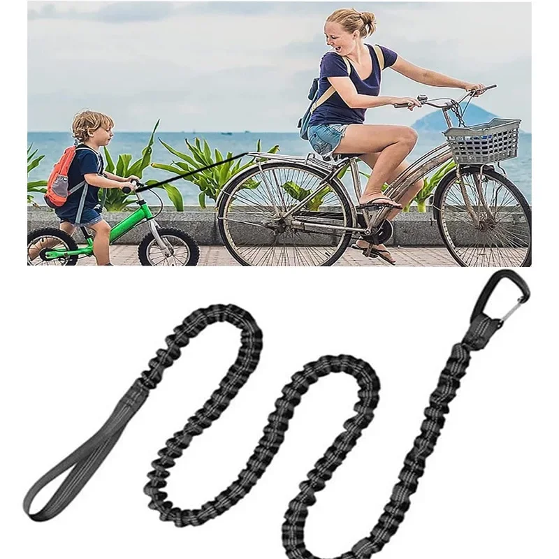 Bicycle Tow Rope Bicycle Traction Rope Nylon Traction Rope Mountain Bike Parent-Child Pull Ropes Convenient Trailer Ropes