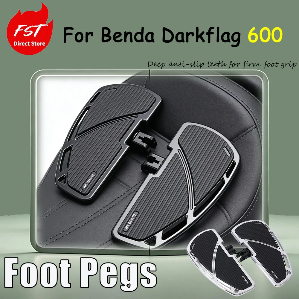 For Benda Darkflag 600, special modification accessories: foot pedal, front and rear parking lever, brake pedal