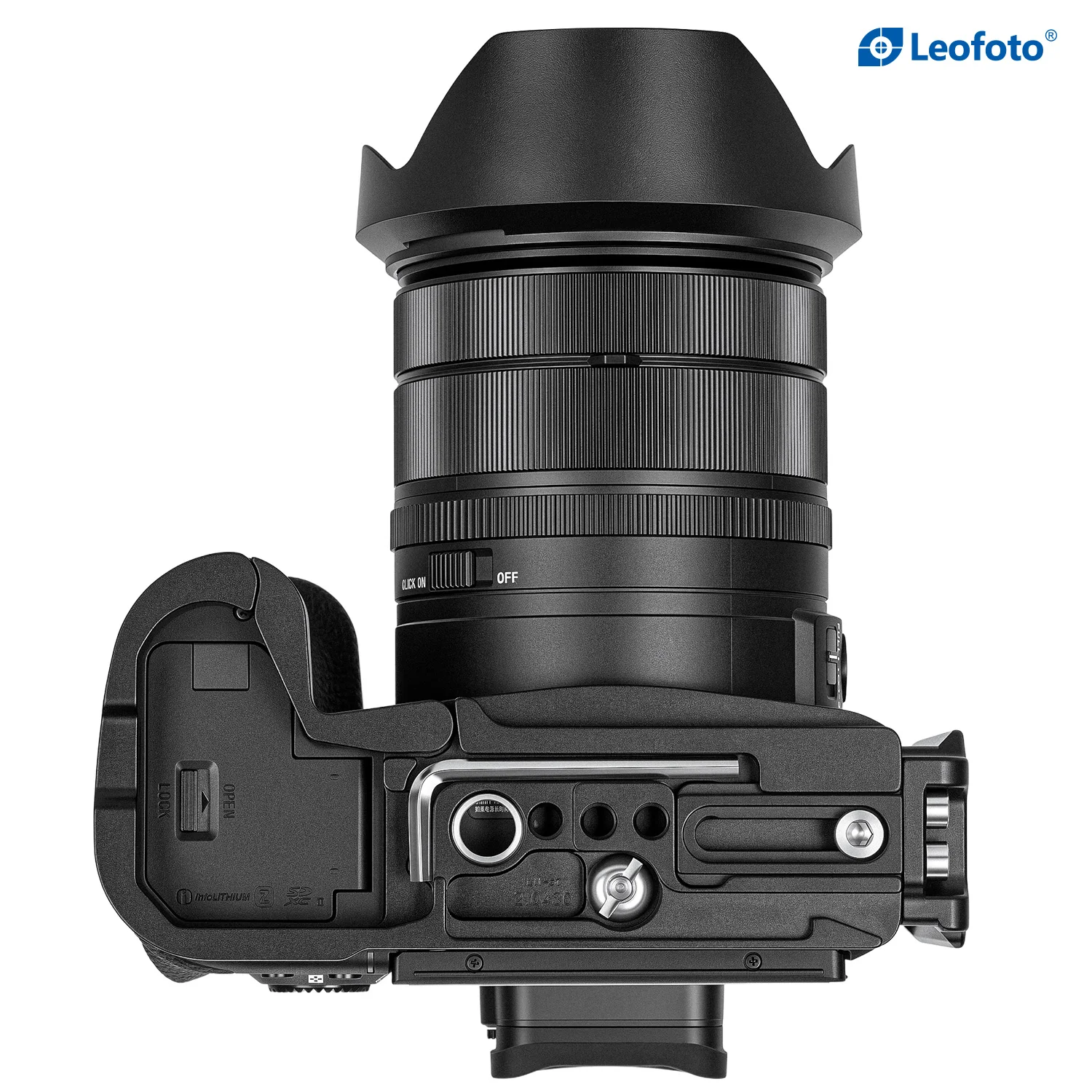 LPS-RX10V Custom L bracket For SONY RX10V Compatible with Arca-swiss QR Plate