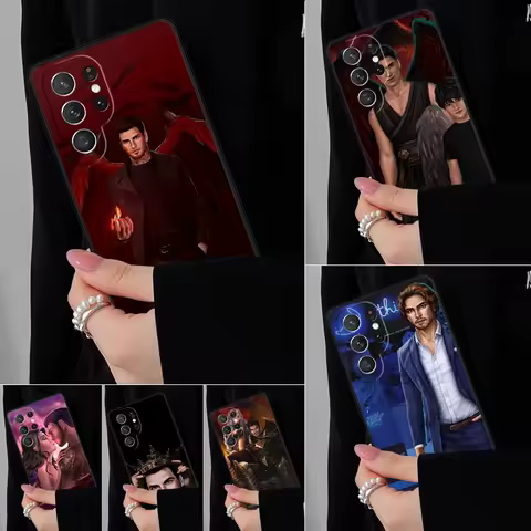 Lucifer Morningstar Romance Club Phone Case For Samsung Galaxy S25 S24FE S23 S22 S21FE S20 S10 Plus Ultra Note20 10Pro Cover