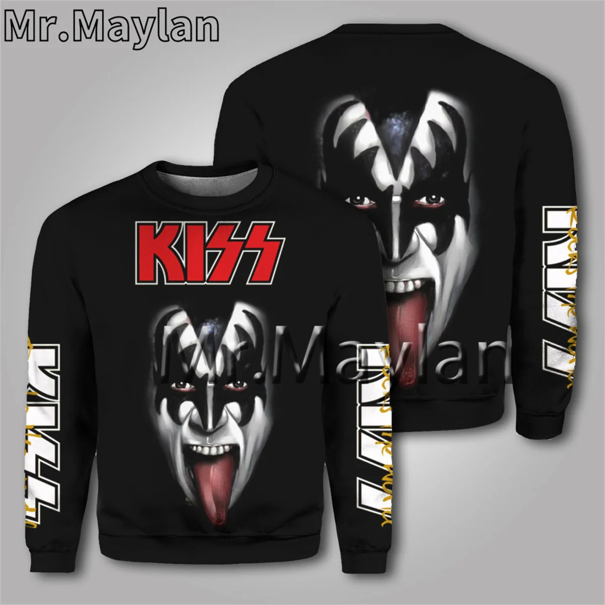 

Newest Rock Kiss Band Sweatshirts 3D Printed Unisex Hoodies Men Sweatshirt Streetwear Pullover Casual Jacket Tracksuits KJ-055