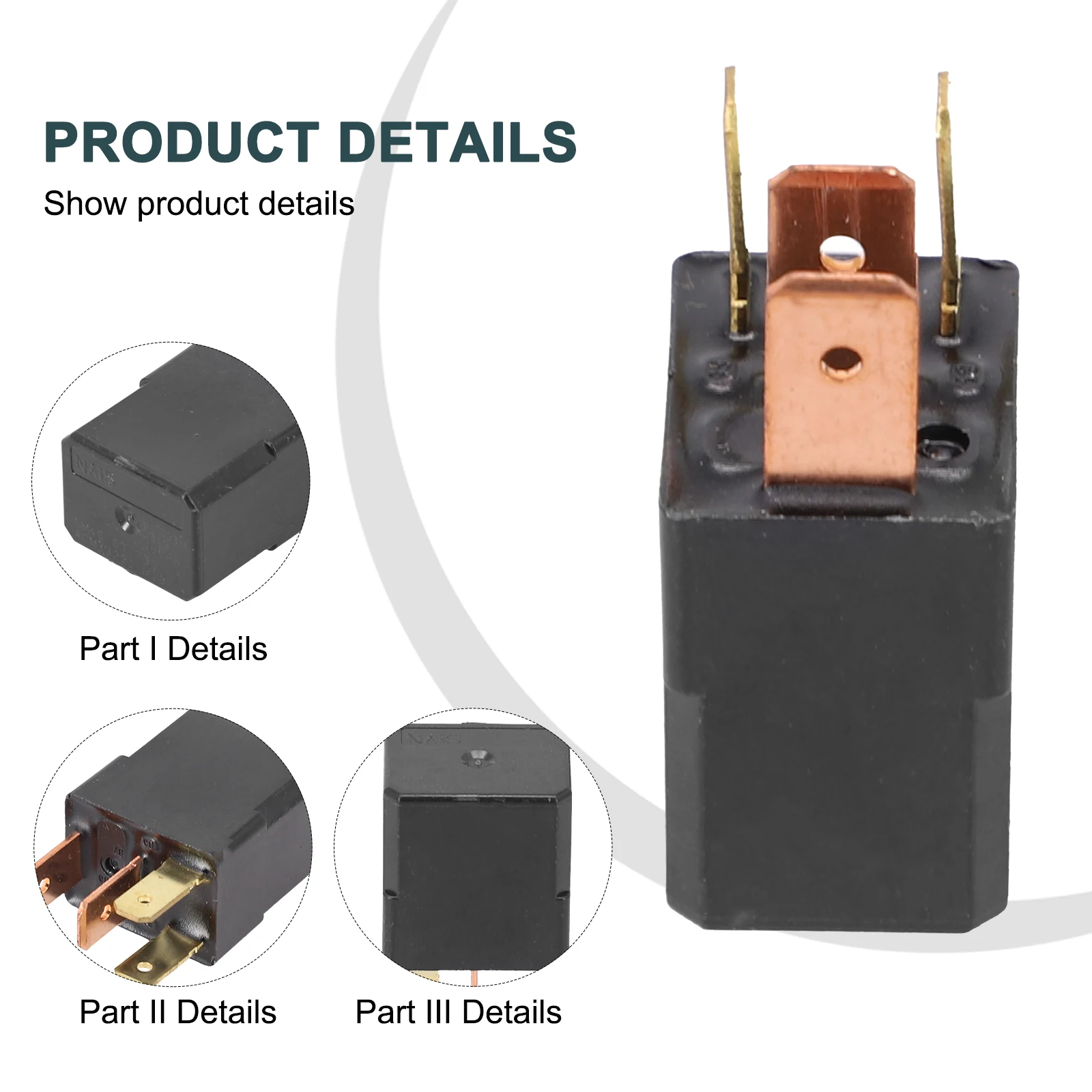 For Honda For Nissan 4-Pins Relay For NAIS CM1A-R-12V-H78 ACM33221 M36 12VDC Auto Relay Replacement