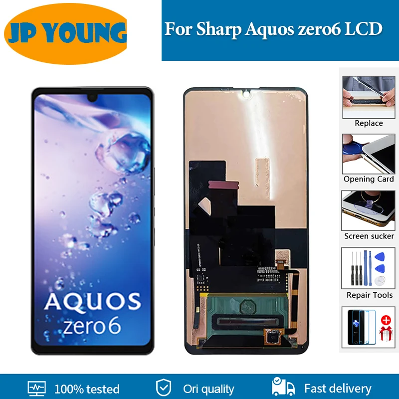 

6.4" AMOLED For Sharp Aquos zero6 LCD Display Touch Screen Digitizer Assembly For Sharp Aquos zero 6 LCD Replacement