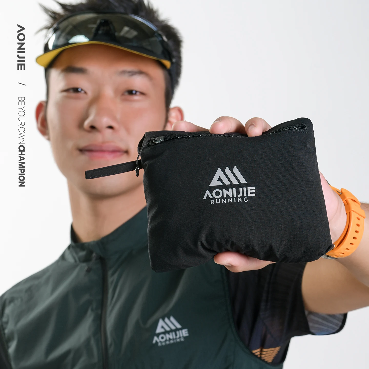 Aonijie Gilet sportivo da esterno Cappotto da corsa caldo antivento leggero per campeggio alpinismo escursionismo unisex