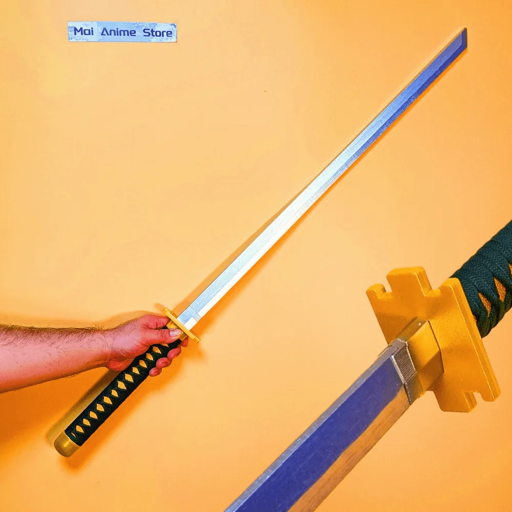 

40inch Okkotsu Yuta Katana Real Size Katana Samurai Jujutsu Kaisen Anime Cosplay Prop Wooden Ninja Knife Sabre Unsharp Toy Gift