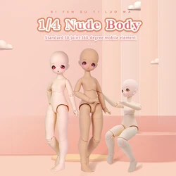 Dream Fairy 1/4 BJD Plastic Material Nude Doll White & Tan Skin 16 Inch Ball Jointed Doll Kawaii Collection Toy for Girls