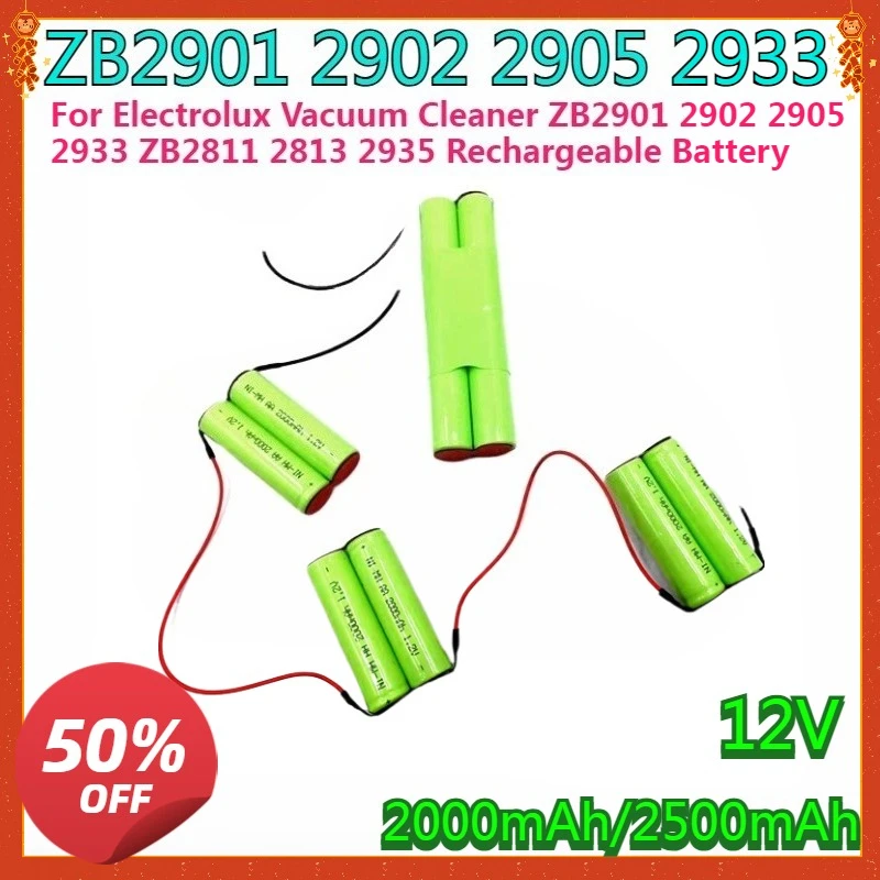 

New High quality replaceable Battery For Electrolux Vacuum Cleaner ZB2901 2902 2905 2933 ZB2811 2813 2935 Rechargeable Battery