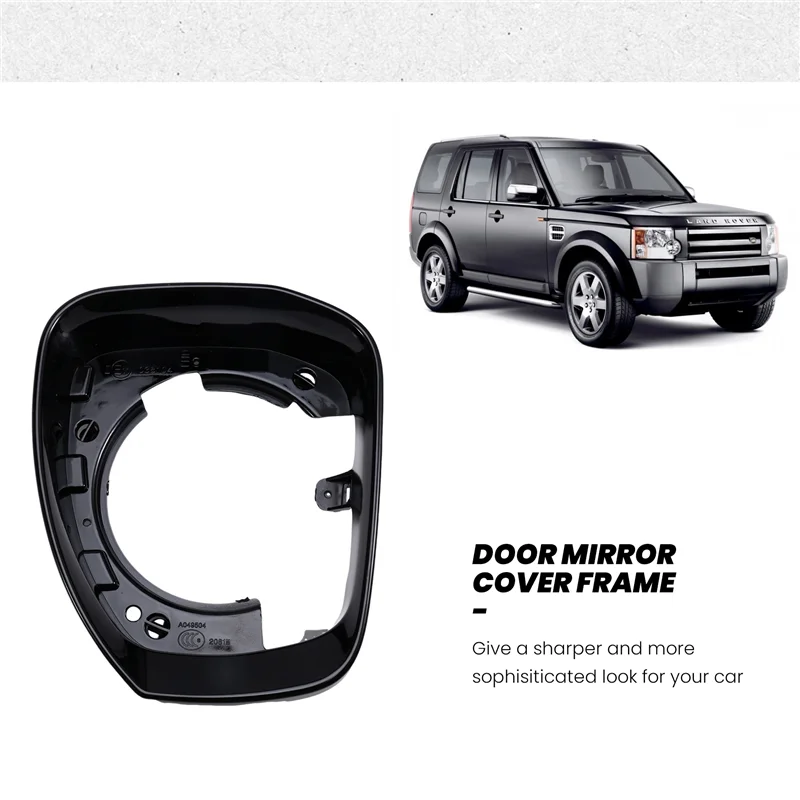 

Premium Rearview Mirror Cover Trim Frame For Land Rover Discovery 4 / 5 Range Rover Sport / Executive Edition 2014-2023