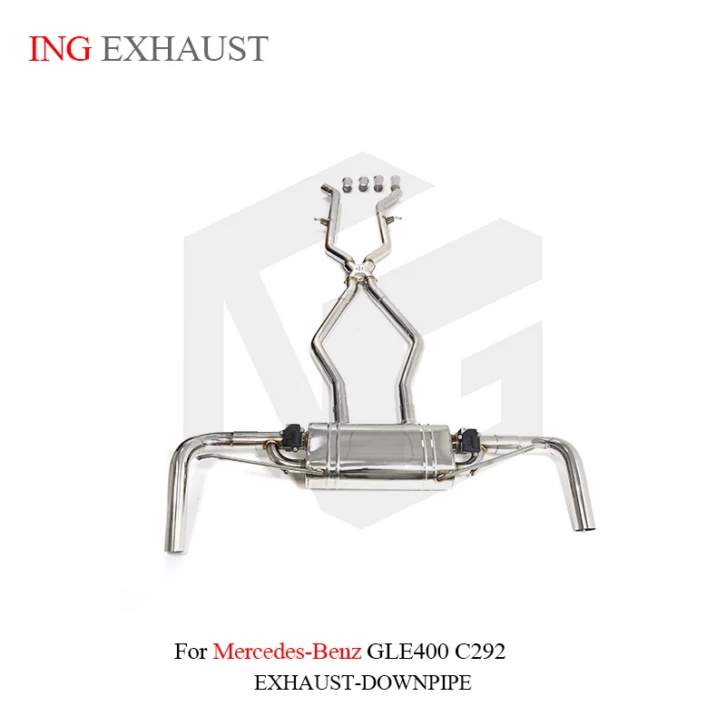 

ING Performance SS304 catback for Mercedes BENZ AMG GLE400 C292 Elect Valve Engine Race Auto Muffler Exhaust system