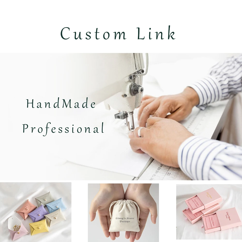 

Custom Link for Personalized Logo Jewelry Bag And Box Gift Packaging