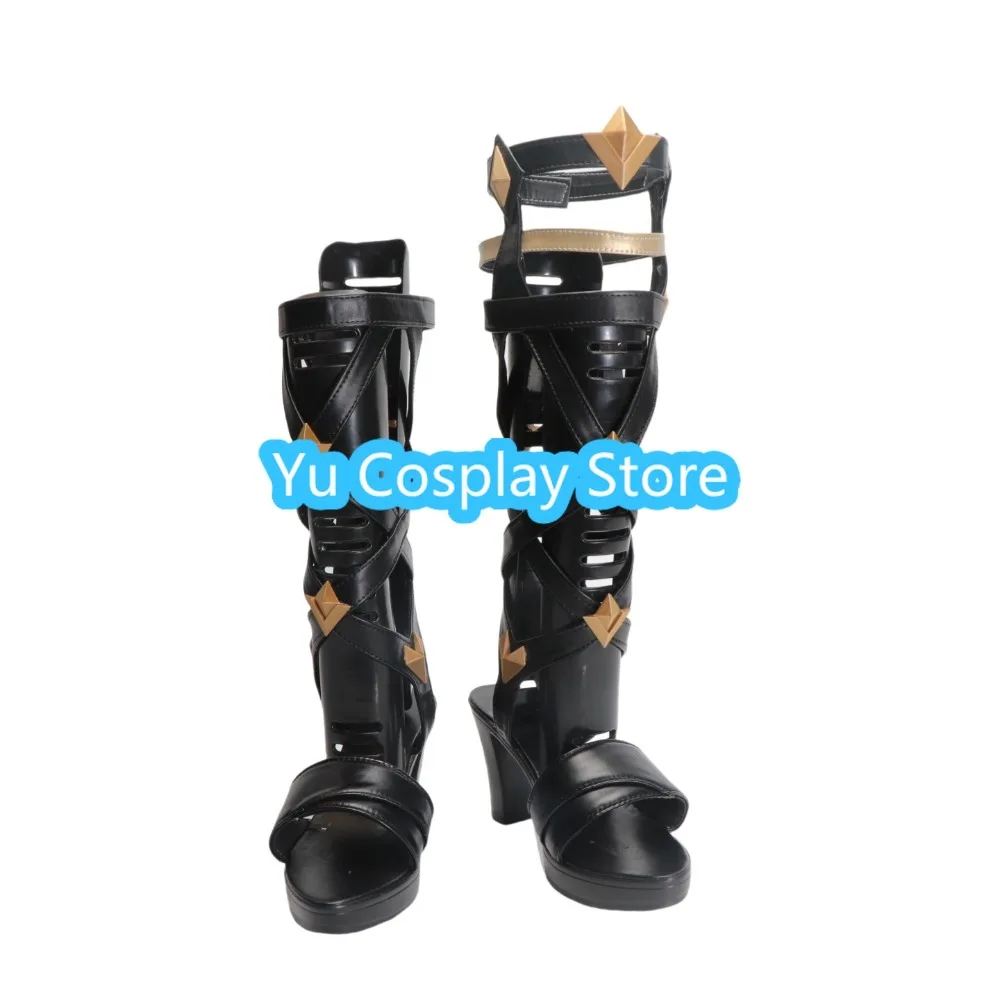 متجر يو التأثيري Genshin Impact Xitra Li أحذية كوسبلاي أحذية أنيمي التأثيرية أحذية أزياء الهالوين الدعائم