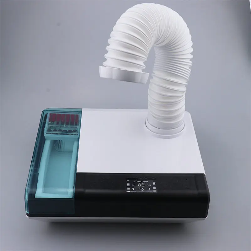 Dentals Digital Display Grinder Vacuum Cleaner High Suction Desktop Dust Machine Filter Polishing Nail Carving Oral Equipment
